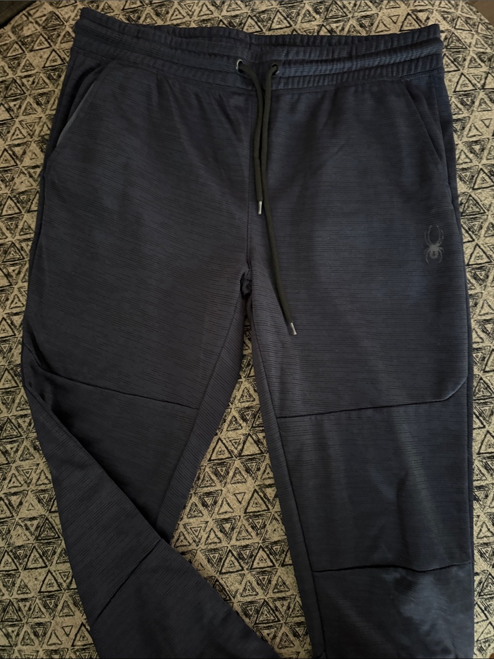 Men's Navy Blue Joggers